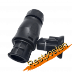 Restposten: Betteri Stecker weiblich BC01 und Endkappe (für Netzanschlusskabel)