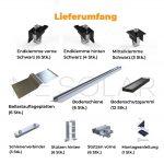 Montage-Set Flachdach, für 2*2 PV-Module – Bild 4