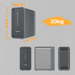 Marstek B2500-D Solarspeicher 2,24kWh für Balkonkraftwerk 1600Wp – Bild 5